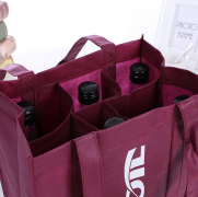 <b>質(zhì)量好的無紡布紅酒袋！酒水包裝袋</b>