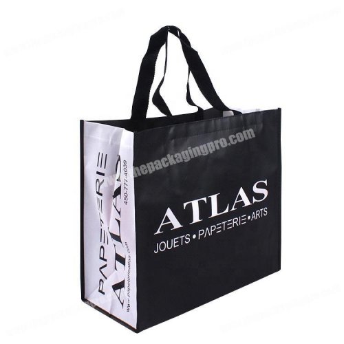 工廠供應定制徽標可重復使用的無紡布袋與logo