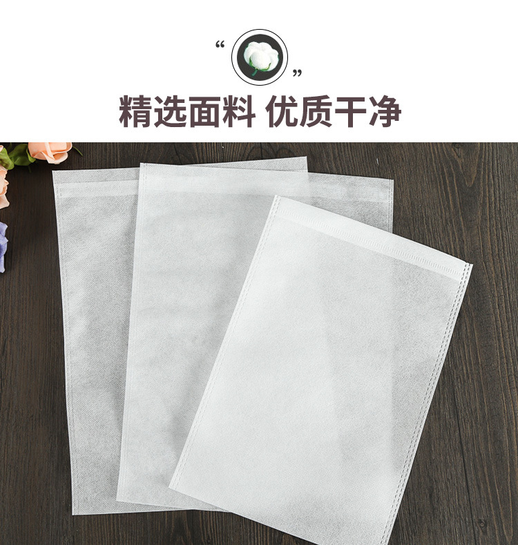 新款無紡布袋定做批發鞋廠布類包裝袋空白熱壓無紡布袋定制logo