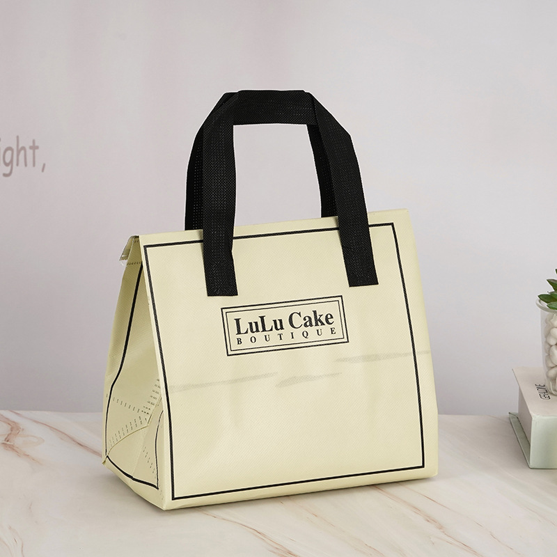 加工定制無紡布保溫袋鋁箔外賣便當包食品保鮮保冷保溫袋可印logo