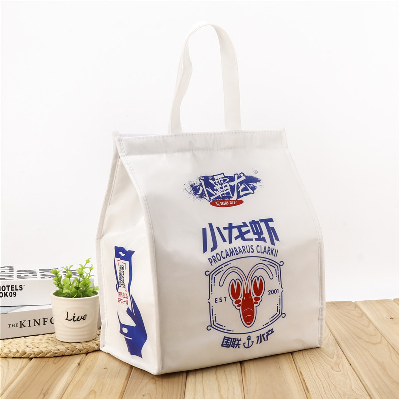 定制覆膜無(wú)紡布保溫袋奶茶保溫袋海鮮保溫袋火鍋保溫包