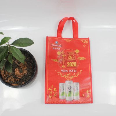 酒廠無紡布覆膜袋 無紡布袋定做廣告購物袋手提袋子定制