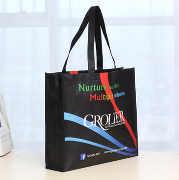 訂做無紡布覆膜環保手提購物袋 廣告折疊腹膜環保袋