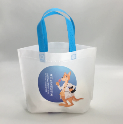 無紡布小號廣告購物袋手提袋 熱轉印教育機構宣傳環保子定制