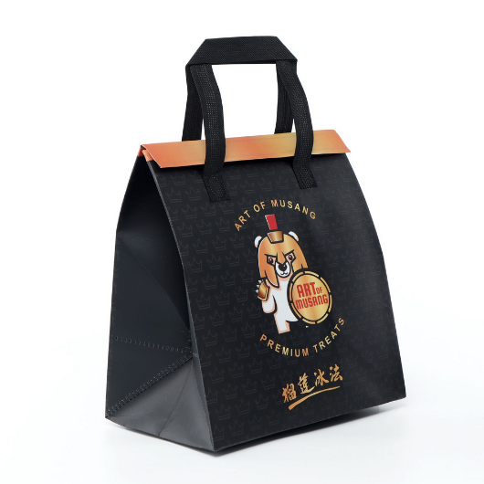 鋁箔鍍鋁膜保溫袋自封口 高承重外賣蛋糕奶茶珍珠棉無紡布保溫袋