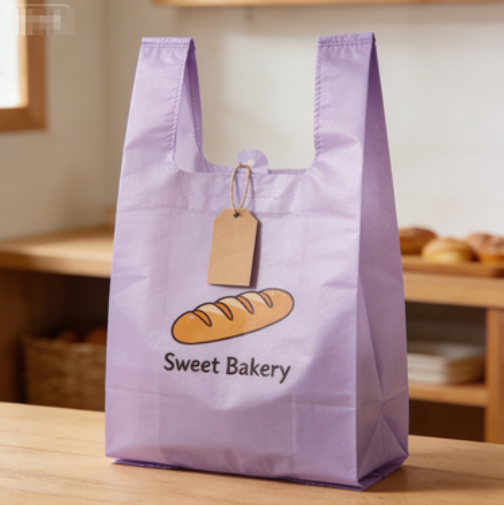 商超環保可降解加強款無紡布背心袋